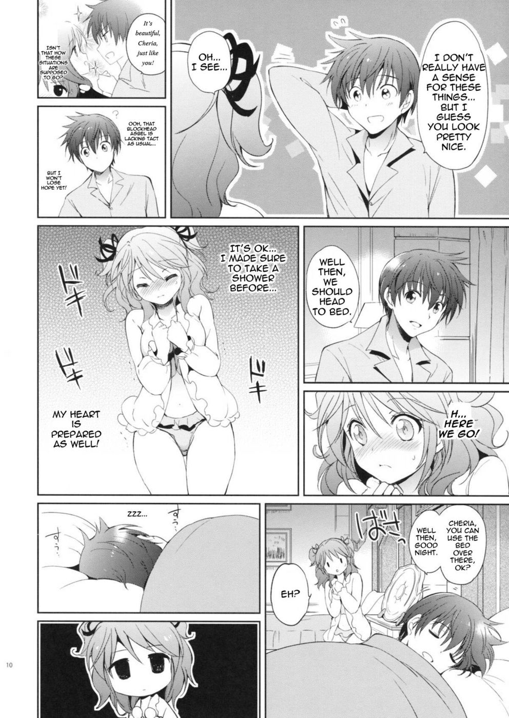 Hentai Manga Comic-Cheria-chan no Pajama de Ojama-Read-9